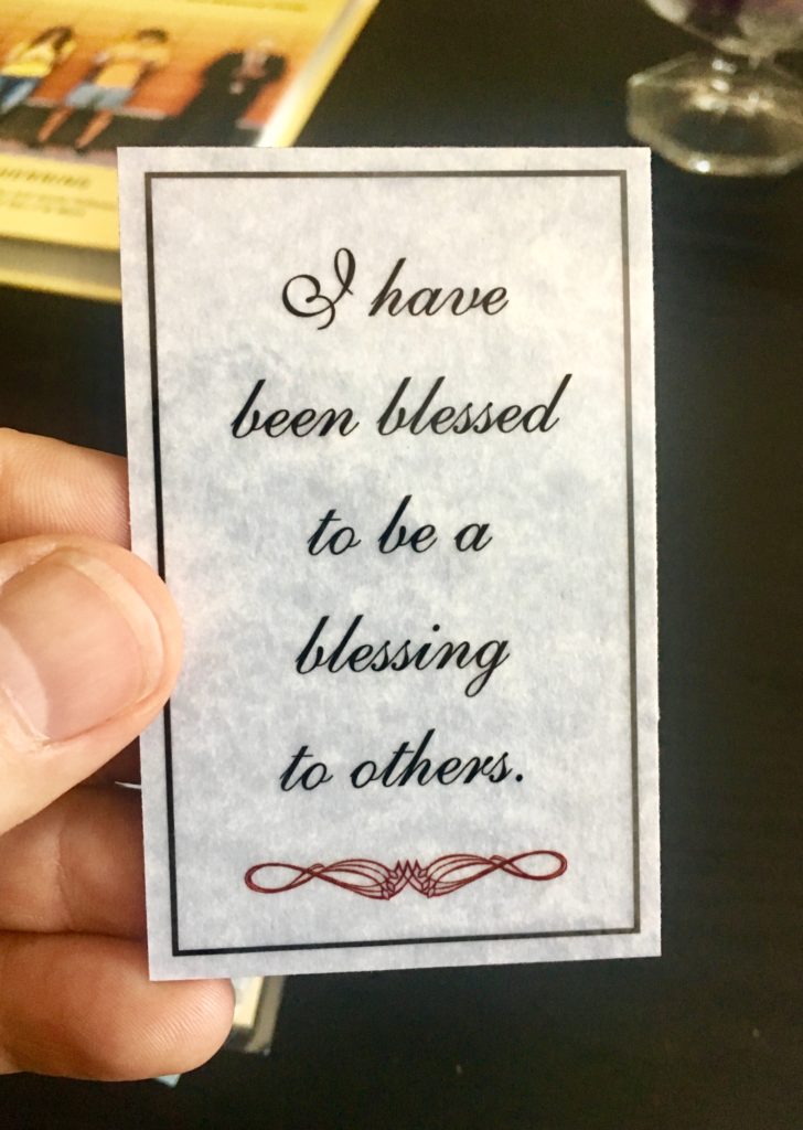 Being a Blessing to Others